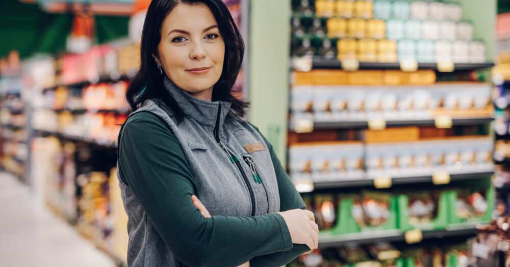 Jana Koltakova. Klienditeenindus, tiimitunne ja igapäevased toredad hetked Prismas.