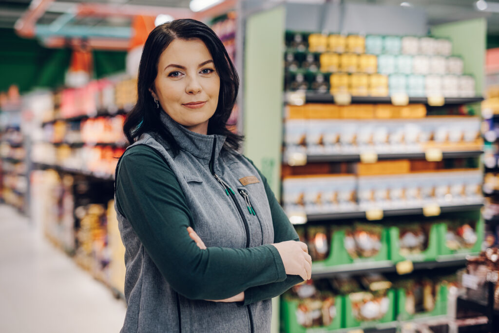 Jana Koltakova. Klienditeenindus, tiimitunne ja igapäevased toredad hetked Prismas.